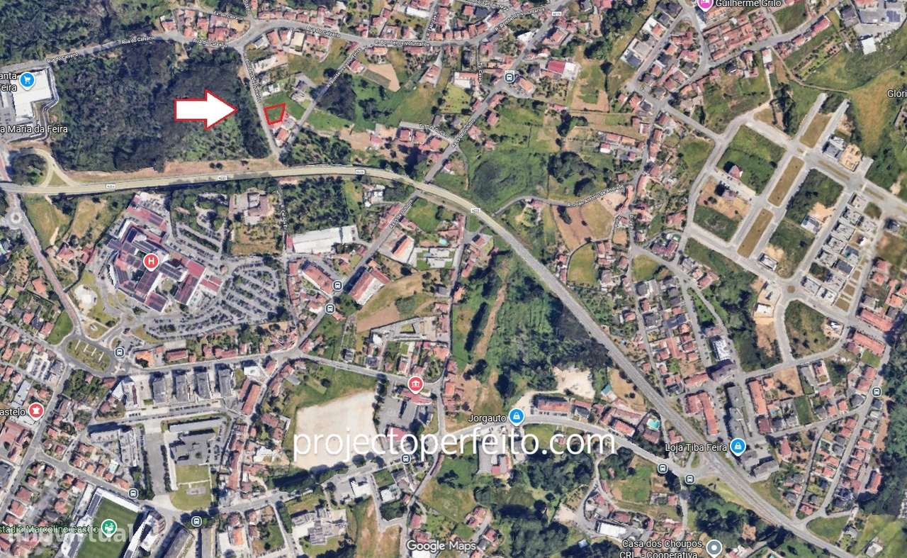 Terreno Para Construção  Venda em Santa Maria da Feira, Travanca, Sanf - Grande imagem: 4/4