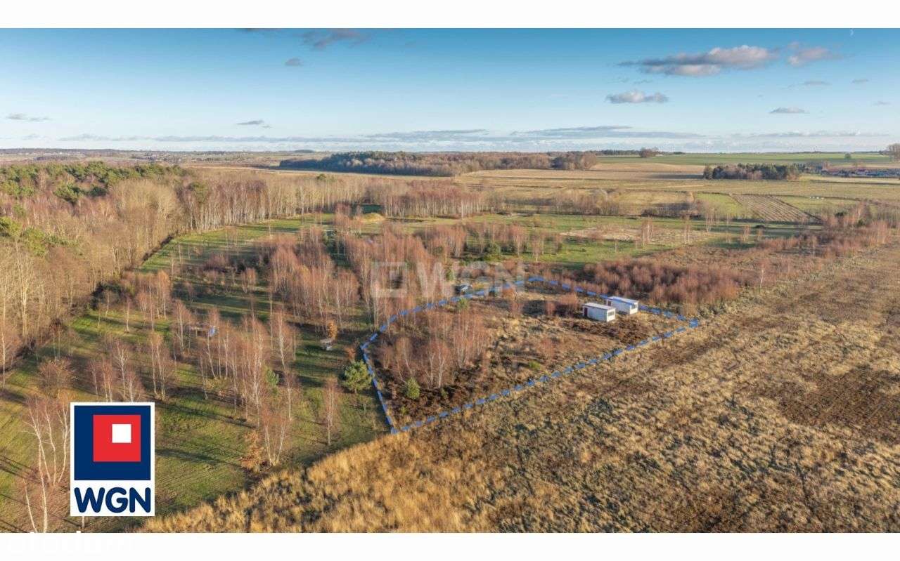 Działka rolno-rekreacyjna 3006 m2 - Sulicice blisk - Pełny obrazek: 1/8