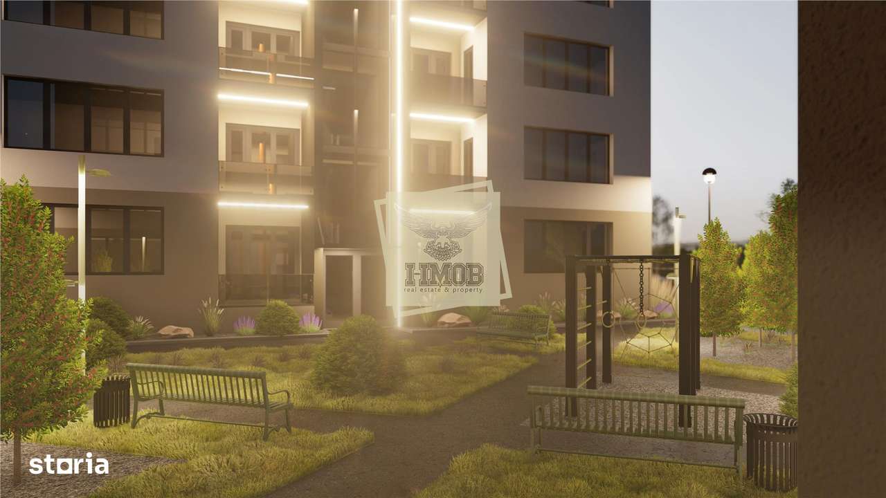 Studio 34 mp cu bucatarie separata balcon 4 mp si parcare Sibiu-10