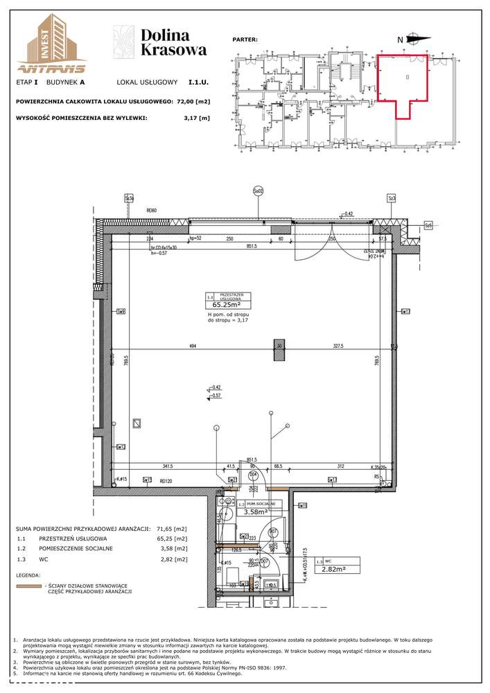 Dolina Krakowa | Lokal 1.1.U - Pełny obrazek: 2/7
