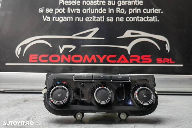 Panou comanda AC, cod 7N0907426L, Volkswagen Tiguan (5N). - 1