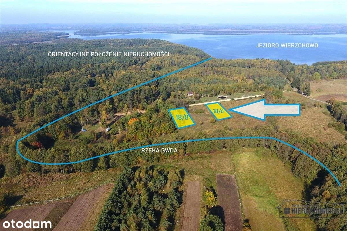 Działka nad jeziorem,rzeka,las – Stare Wierzchowo - Pełny obrazek: 5/20