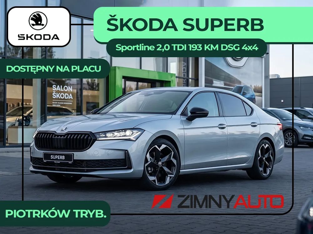 Skoda Superb VI 2.0 TDI SCR 4x4 Sportline DSG 2026