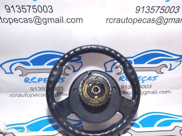 VOLANTE GUIADOR COMPLETO FORD 96FB14A664BA 3S51B042B85ACZ FORD STREETKA STREET KA RL2 CABRIO CABRIOLET KA RB PELE PERFURADA DESPORTIVO AIRBAG - 10