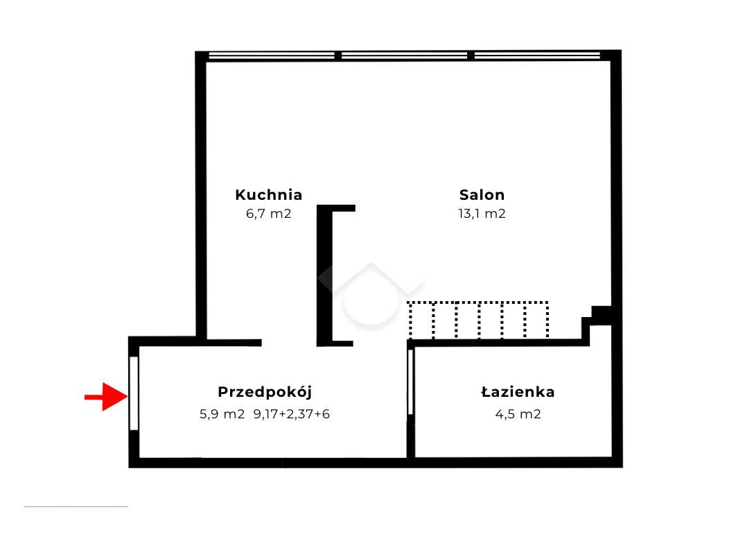 Przestronne mieszkanie - Gądów mały - Antresola-11