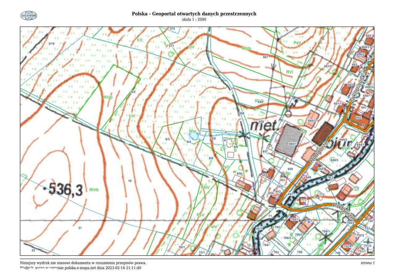 Lubawka -zabudowa wielorodzinna ,pensjonat ,plan zagospodarowania-5