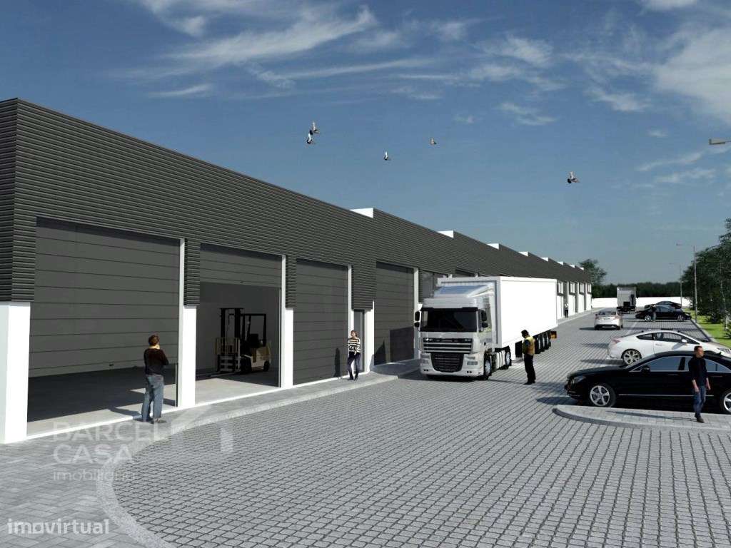 Armazém novo com 300 m2 e terreno-0
