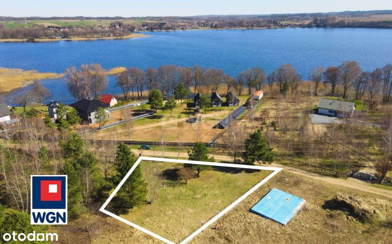 Działka budowlana nad jeziorem Lubie