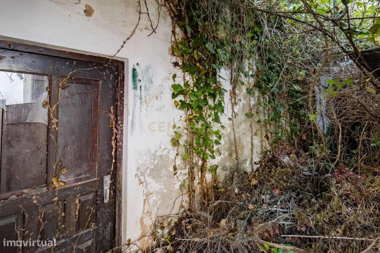Moradia em ruína, dentro das muralhas em Óbidos-7