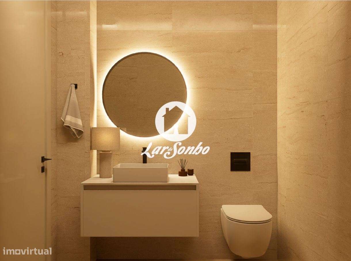 Apartamento T3 em construção, em condomínio fechado com piscina-9