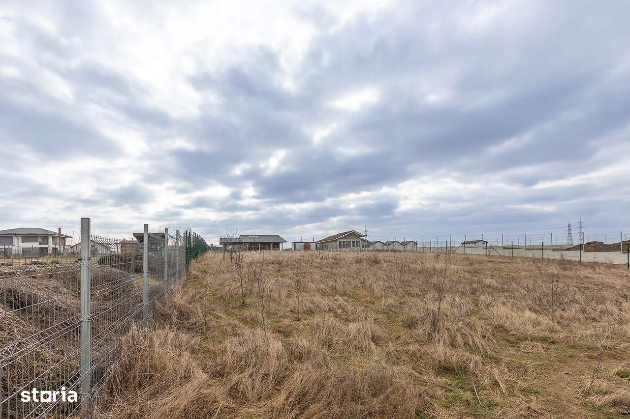 Balotești – teren intravilan cu priveliște superbă, 500–1200 mp-9