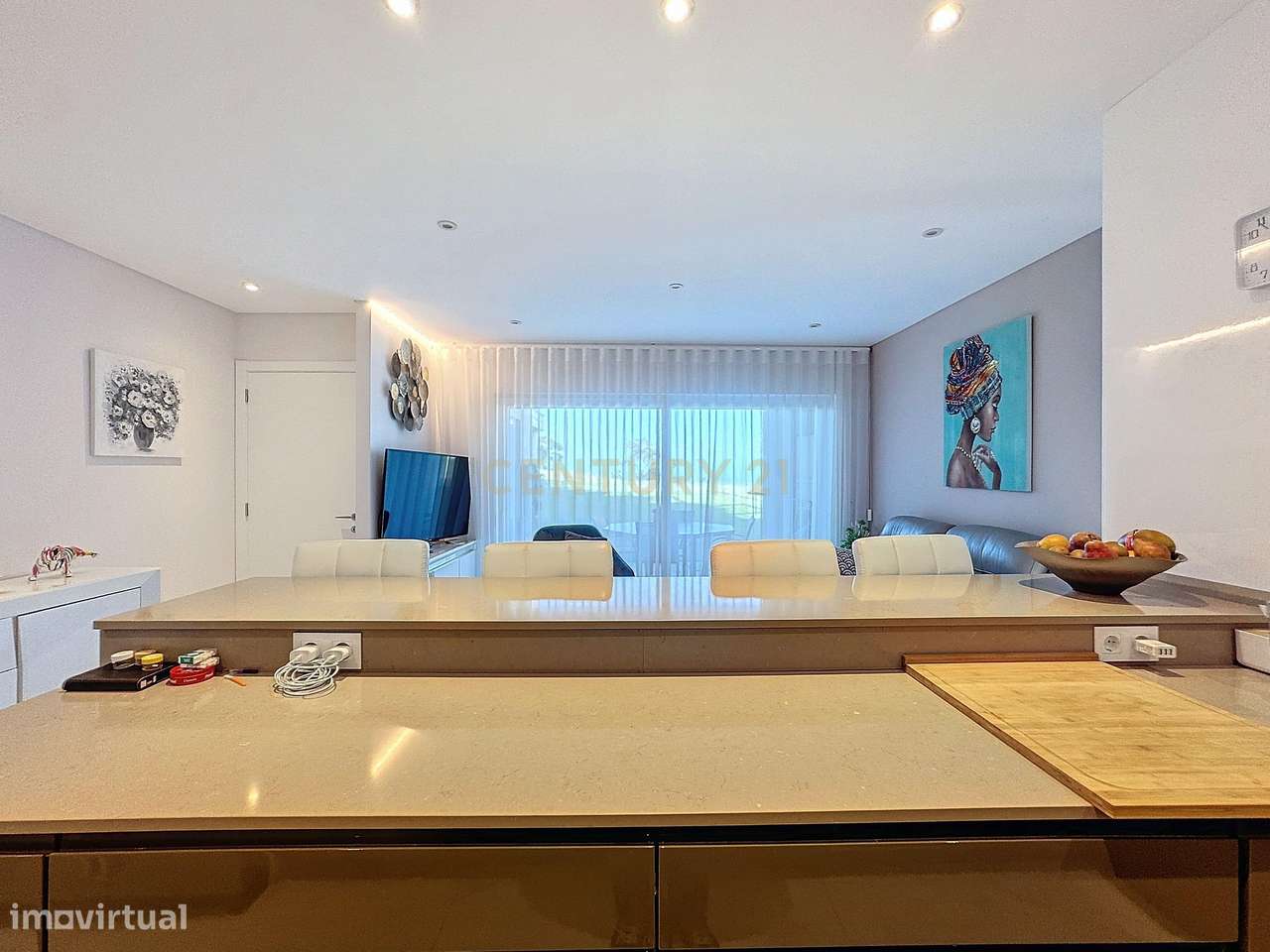 Excelente apartamento T2 - Condomínio de luxo na Nazaré - Vista mar-18