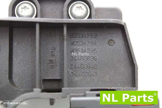 Puxador da porta da mala Opel Corsa C 09183495 - 8