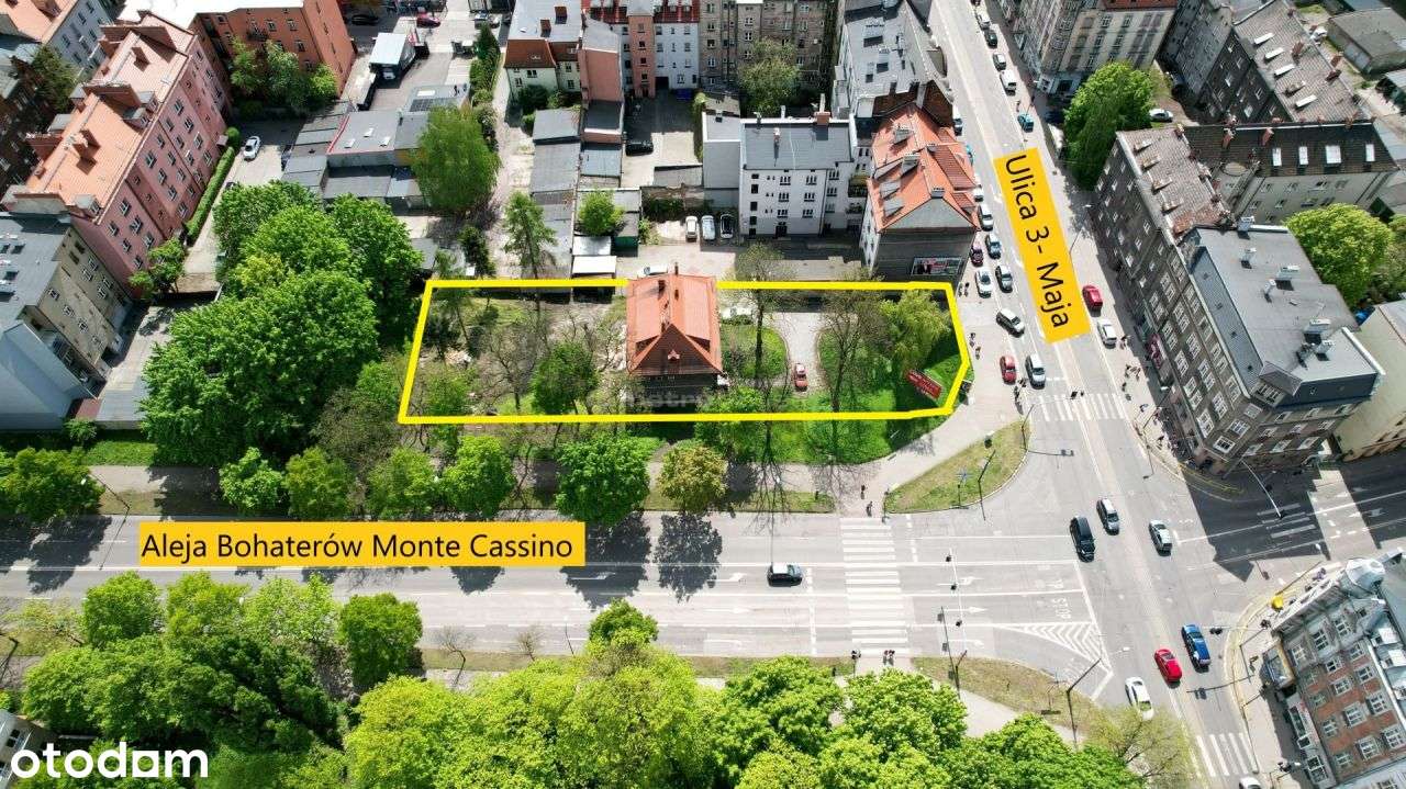Działka z kamienicą w ścisłym centrum Zabrza! - Pełny obrazek: 3/7