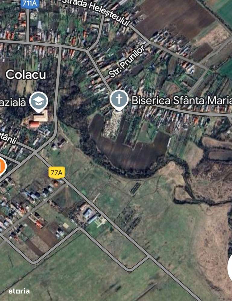 Terenuri intravilane de vânzare în Colacu, Răcari COMISION 0!-1