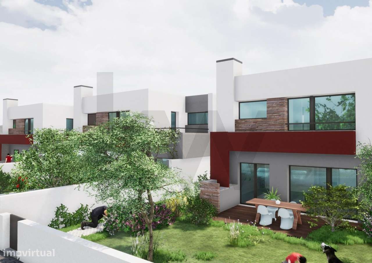 Moradia T4 nova em Mafra — vista de campo, design moderno e localizaçã - Grande imagem: 3/19