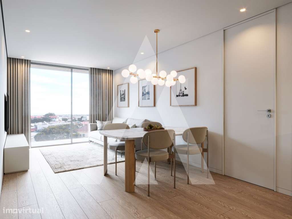 Apartamento T2 novo - praia da Barra-5