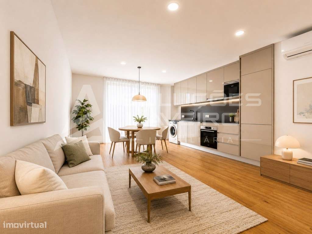 Apartamento T1 Novo e Pronto Habitar - Centro de Aveiro-0