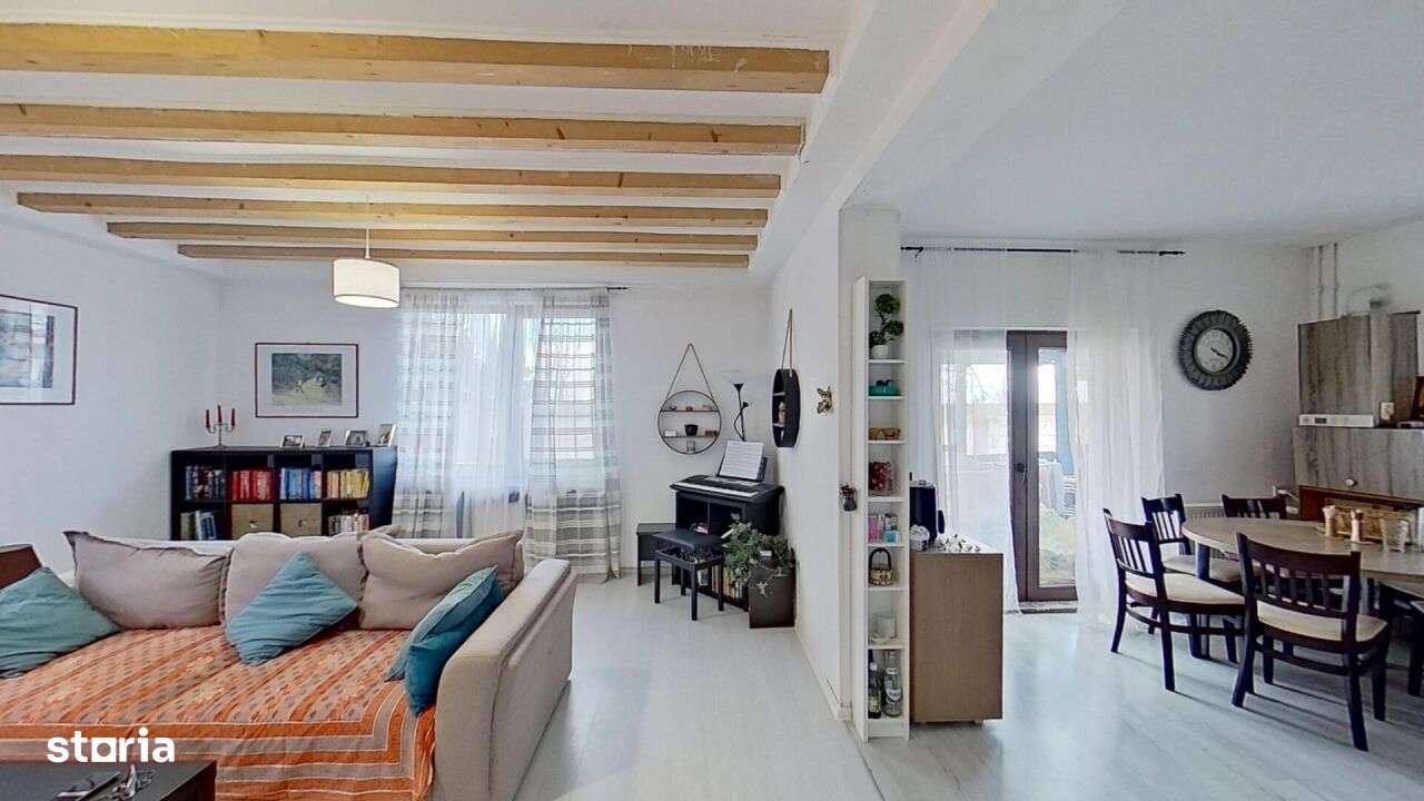 Comuna Berceni P+1 vila 194 mp individuala 300 m Bulevardul 1 Mai-1