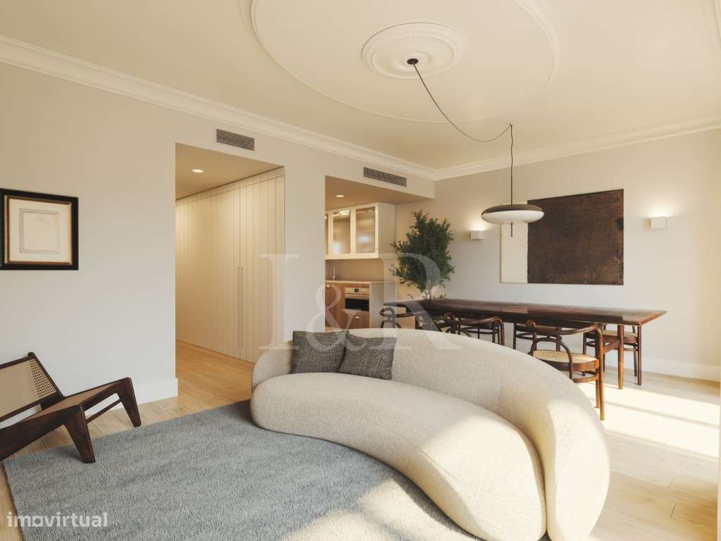 Apartamento T1 com pátio exterior junto ao Marquês Pombal, Lisboa - Grande imagem: 3/29