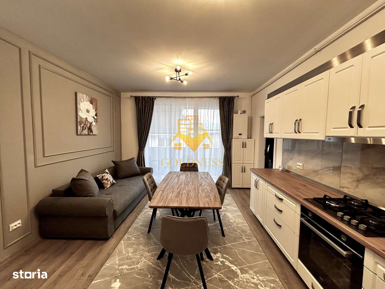 3 camere open space, Parcare, Premium, Zona Cetatii, Floresti - Imagine principală: 4/13