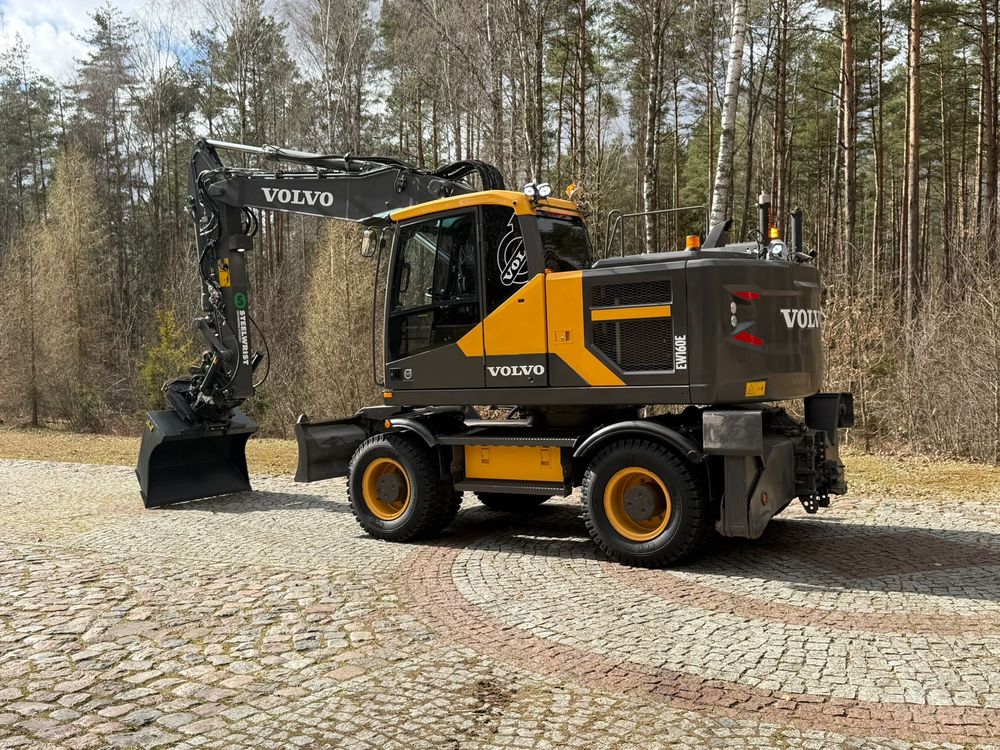Volvo Ew160e podpory rototilt leica szczypce 2015