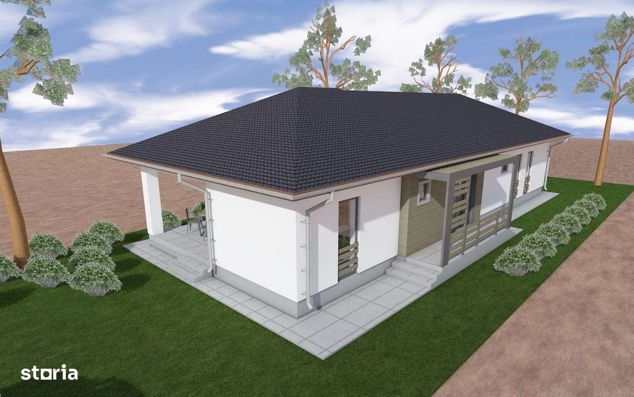 Casa 4 camere  120 mp,480 mp teren 0% comision - Imagine principală: 2/20