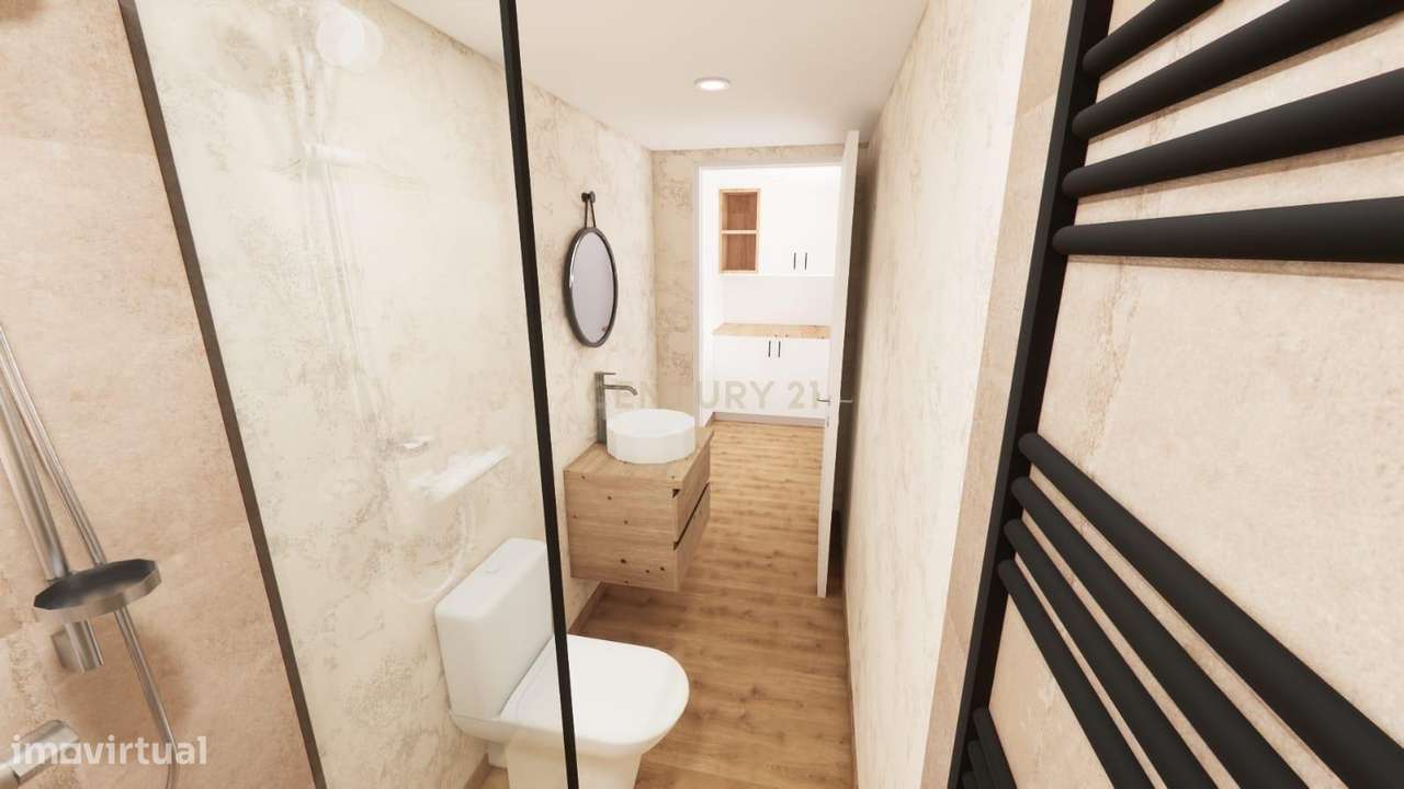 Moradia T2 em Aldeia Galega - Venda integralmente renovada-8