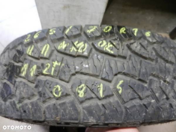 opona pojedyńcza 265/70r16 hankook dynapro at m 10mm wielosezon - 1