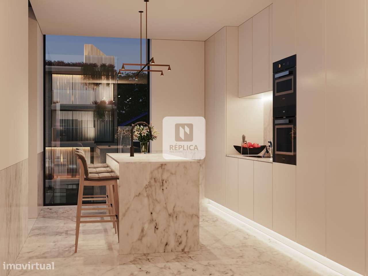 T2 com 3 Varandas e Garagem  - 2ª Linha de Mar na Foz do Douro - Grande imagem: 4/10