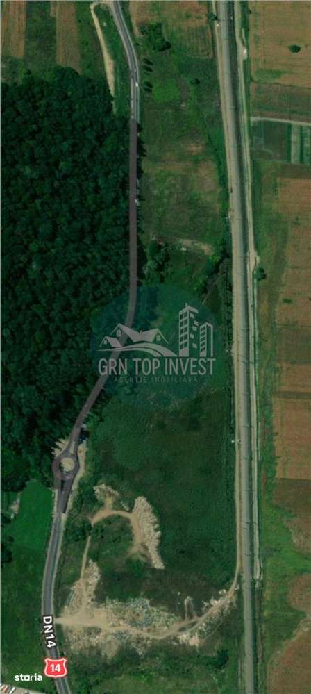 Teren intravilan si extravilan 2025 mp  Medias zona Kaufland - Imagine principală: 2/2