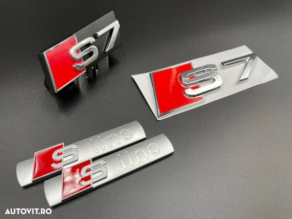 Set embleme Premium Audi S7 - 2