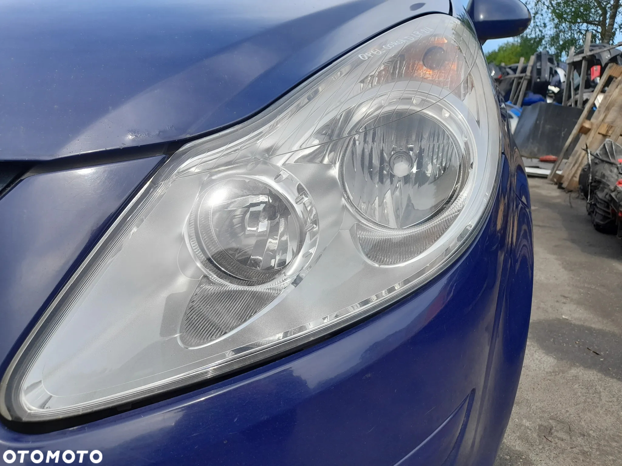 OPEL CORSA D LAMPA LEWY PRZÓD LEWA PRZEDNIA - 2