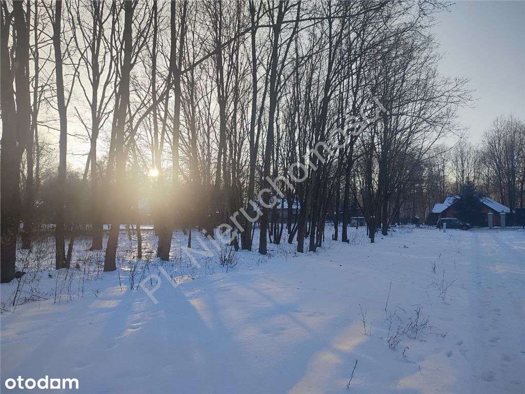 Działka w zielonym Milanówku 1 km od Pkp-6