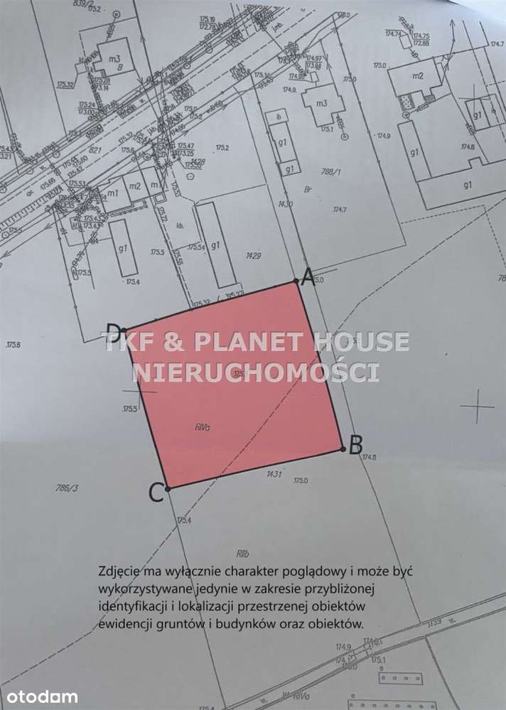 Działka z Wz 6428m2 Rzeczyca-7