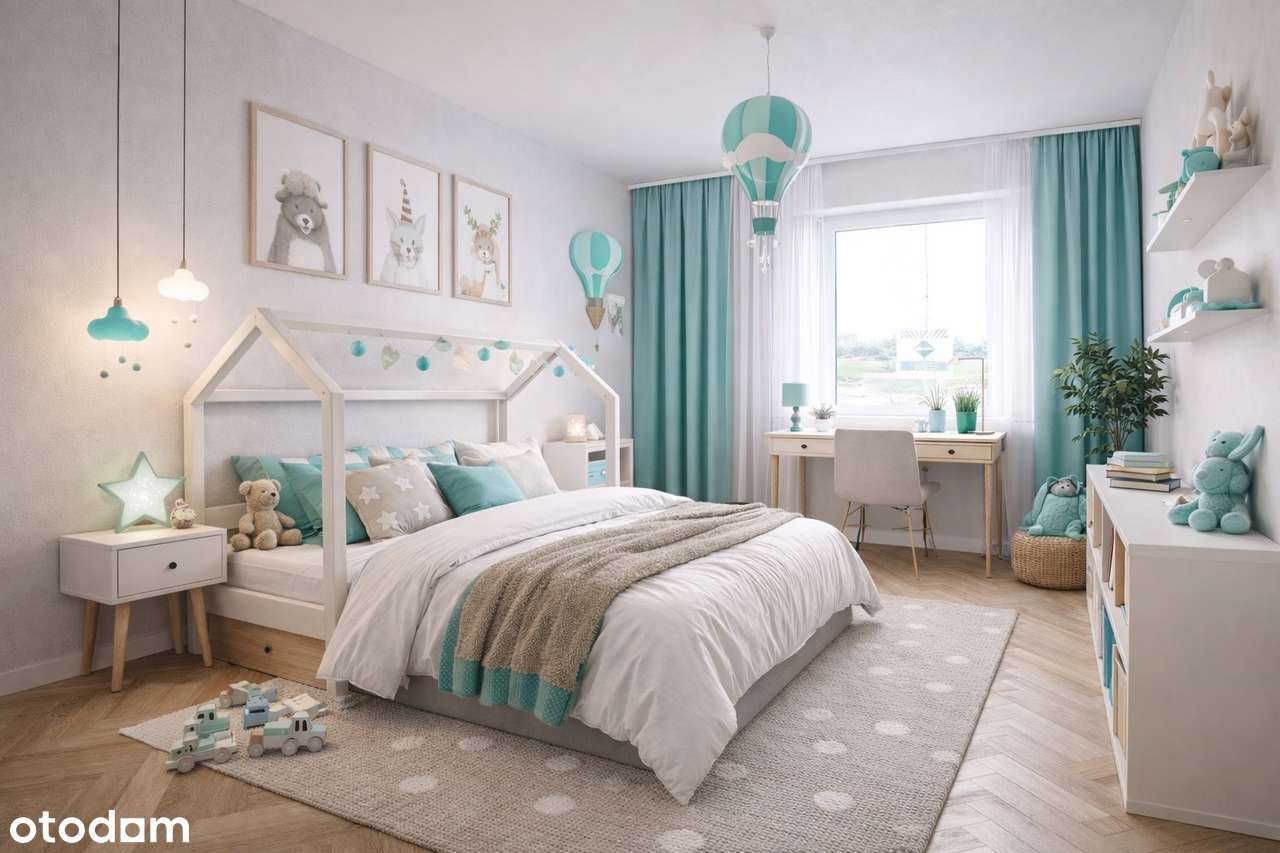 Gotowe do odbioru, bezczynszowe 3 pokoje + ogródek 54m+miej. postojowe-4