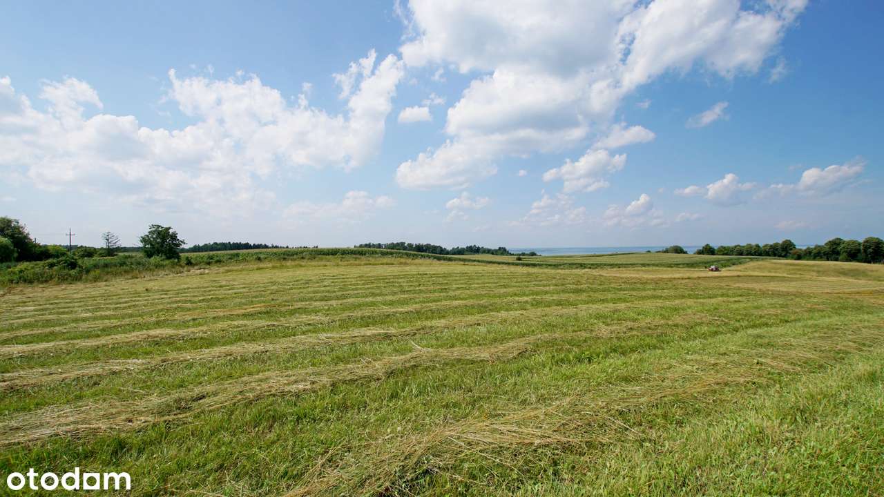 ŁĘCZE - DZIAŁKA  Z WIDOKIEM NA ZALEW WIŚLANY !!!-4