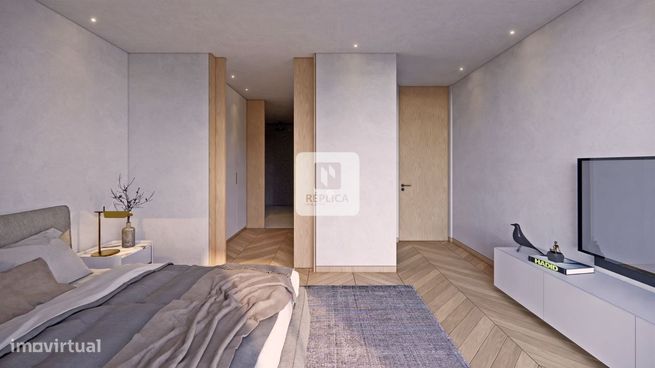 Penthouse T4 com terraço em condomínio privado na Foz do Douro-6
