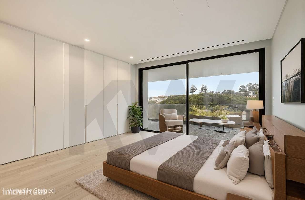 Moradia de arquitetura contemporânea em Cascais com 5 suites para vend-32