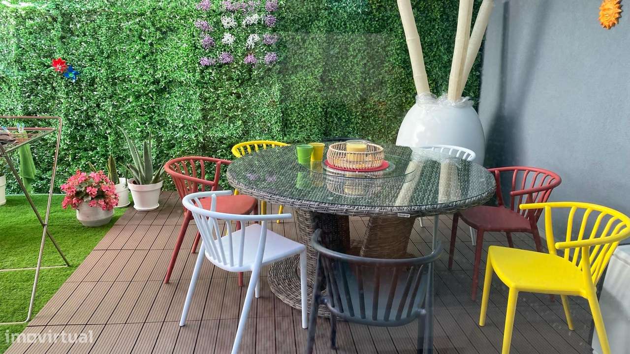 T2 +1 com Terraço  Zona Histórica Leça da Palmeira-51