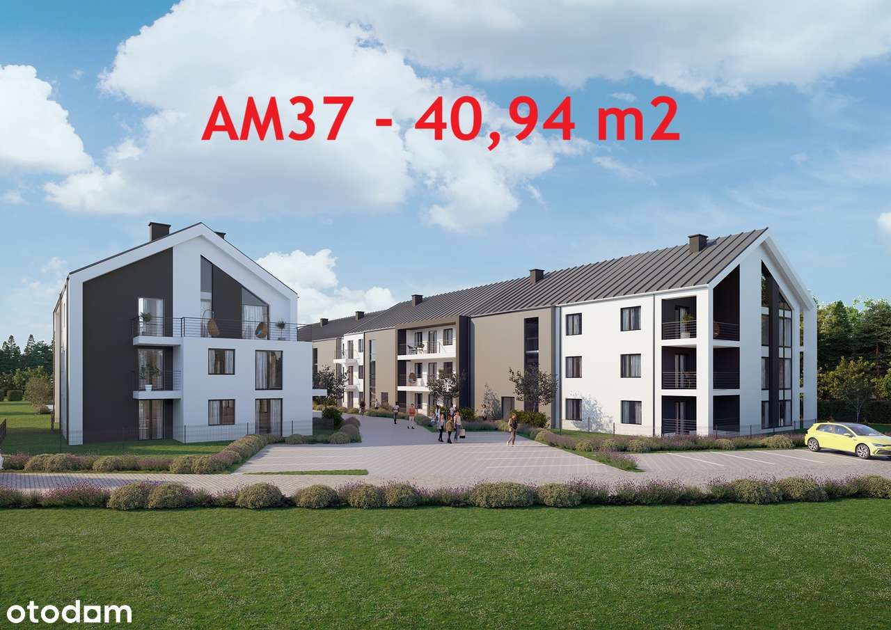 Osiedle Zdrojove Zacisze Busko-Zdrój | Mieszkanie AM37 - 40,94 m2 - Pełny obrazek: 1/7