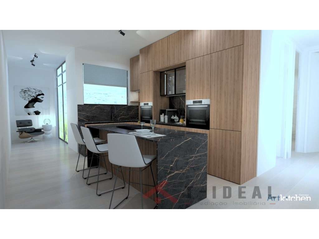 Apartamento T3 novo no centro da Lourinhã - Grande imagem: 2/13