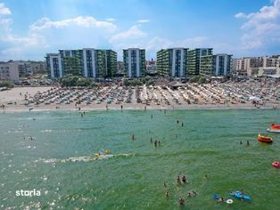 Mamaia Nord prima linie la mare,trei apartamente de 2 camere la cheie