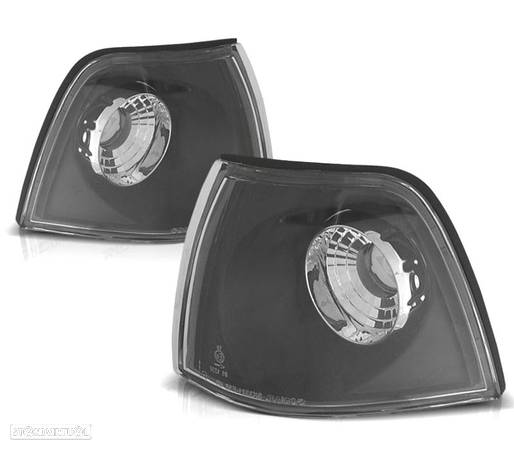 PISCAS FRONTAIS PARA BMW E36 4 PORTAS PRETO - 1