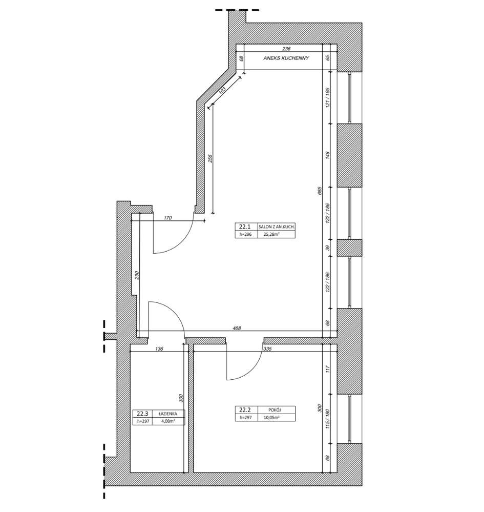 Przestronne mieszkanie | 2 lub 3 pokoje | Kamienica zrewitalizowana-1