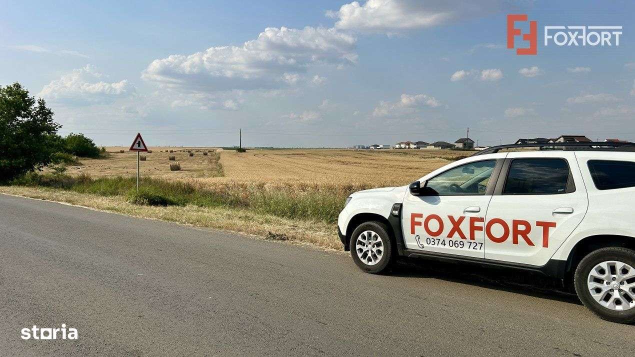 COMISION 0% Teren intravilan pentru case/duplex - 610 mp - Sanandrei - Imagine principală: 2/3