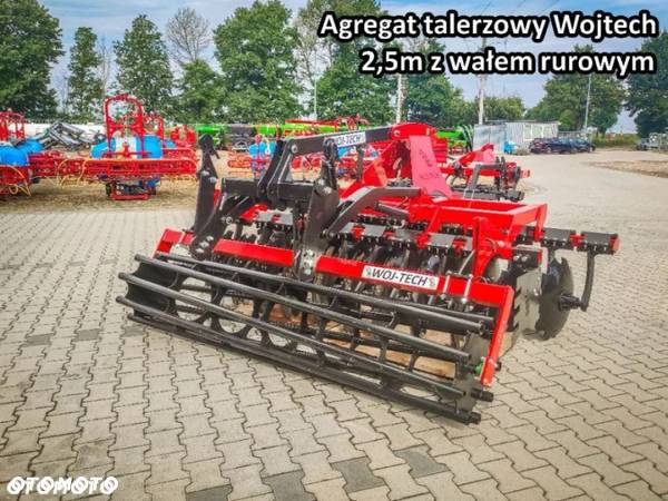 Agregat talerzowy siewny brona Hydropack packer Rura 2,5 m 2,7m 3m 4m TALERZÓWKA - 8