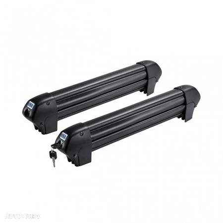 Suport 4 perechi schiuri  Cruz Ski Rack Dark 4 cu prindere pe bare transversale - 1