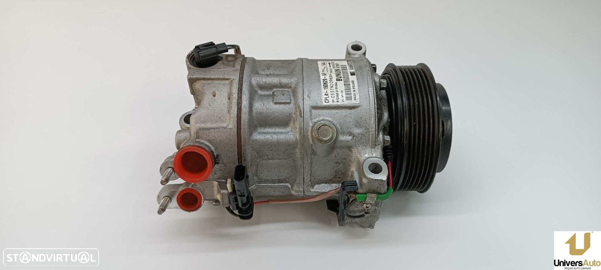 COMPRESSOR DE AR CONDICIONADO LAND ROVER RANGE ROVER SPORT HSE - 4