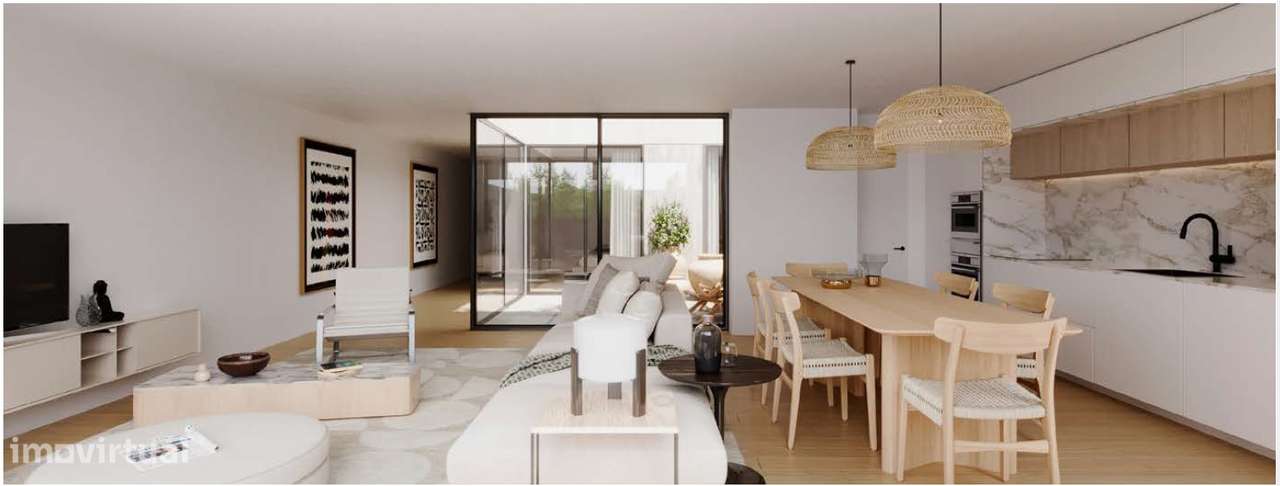 Apartamento T3 Novo com Varanda e Jardim - Grande imagem: 5/9